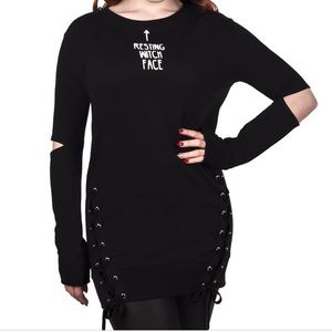 Killstar Resting Witch Face Dress